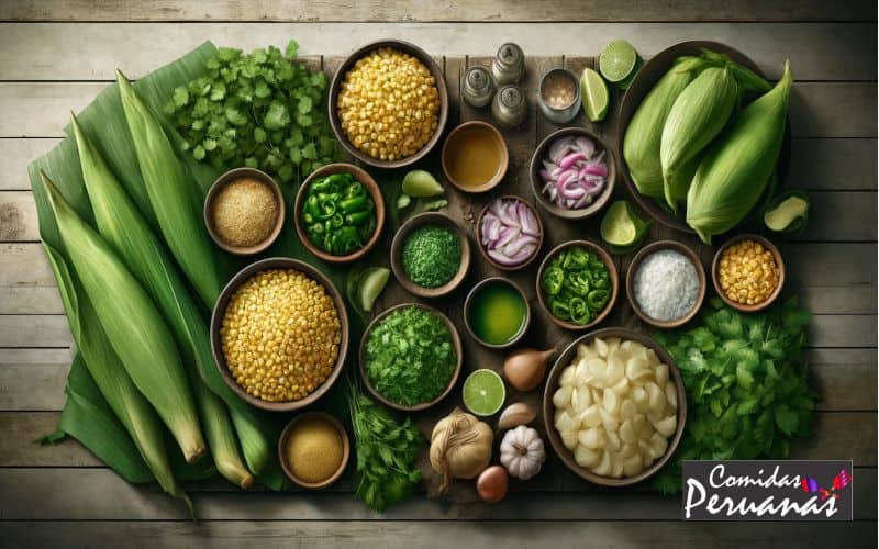 Receta Tamales Verdes Piuranos
