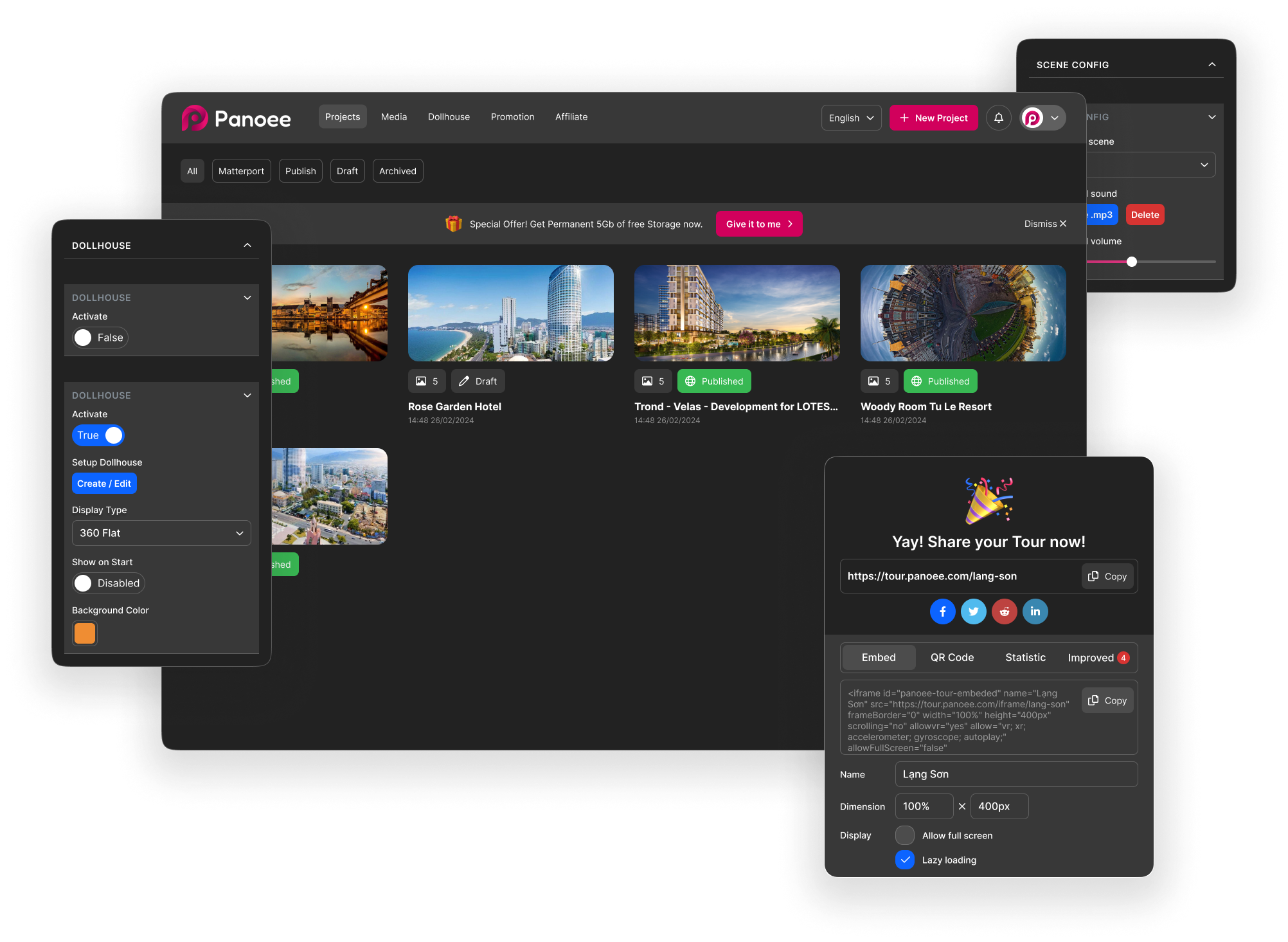 panoee virtual tour screenshot